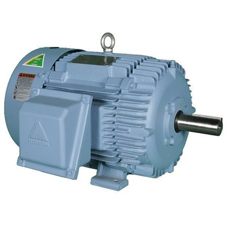 WORLDWIDE ELECTRIC Hyundai PEM Motor HHI1.5-18-575-145T, TEFC, Rigid, 3 PH, 145T, 575V, 1.5 HP, 1800 RPM, 1.8 FLA HHI1.5-18-575-145T